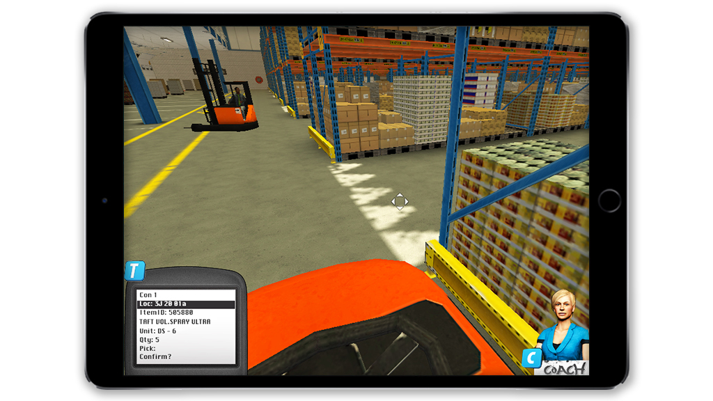Afbeelding van Virtual Skillslab Warehousetrainer