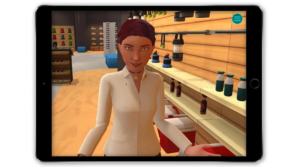 Afbeelding van Virtual Skillslab Hospitality Game - Retail