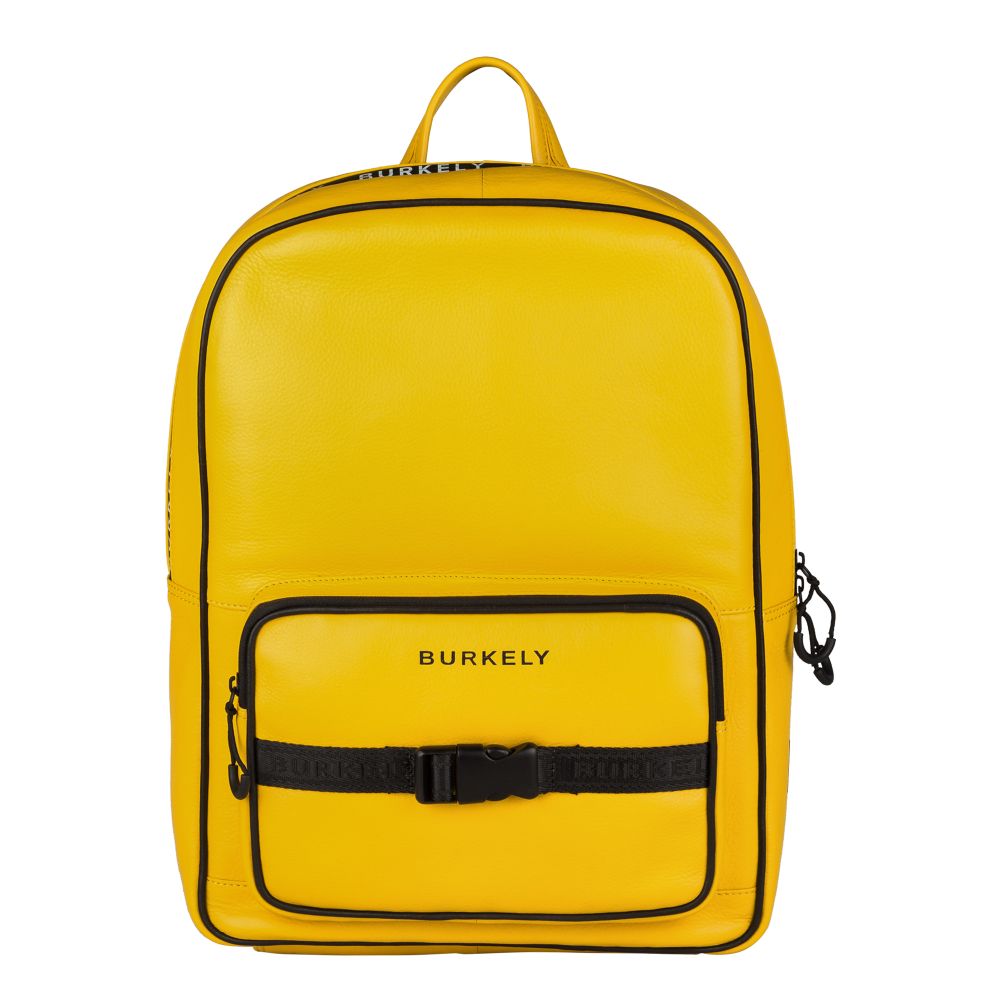 Afbeelding van Burkely Rebel Reese Laptop Backpack Rugzak 15.6'' Geel